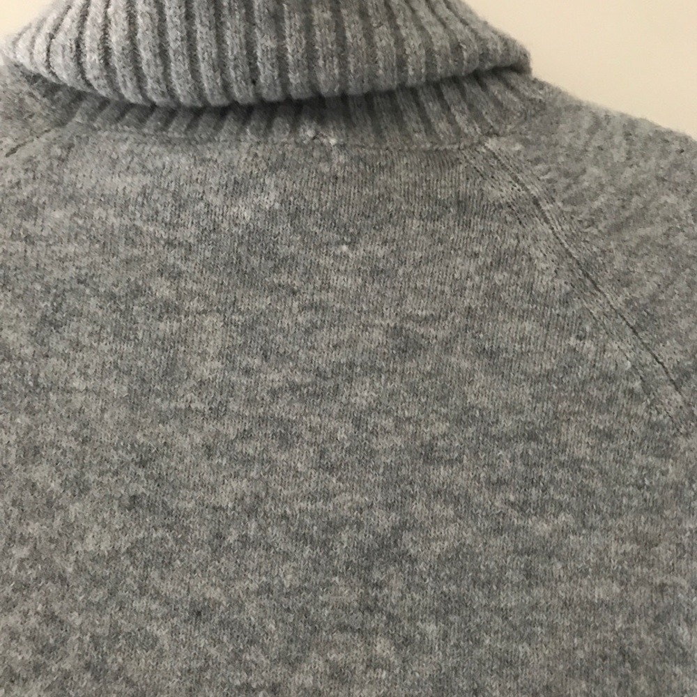 J Crew Turtleneck sweater in supersoft yarn Grey XXS - Picture 11 of 11
